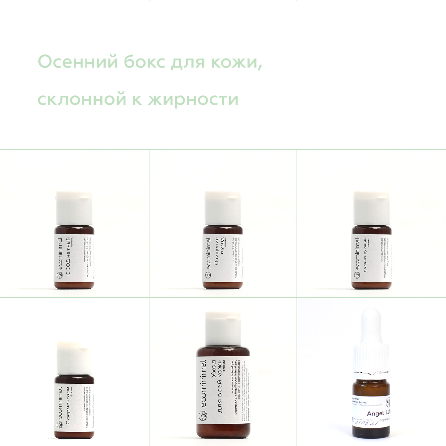 осенний бокс для кожи, склонной к жирности